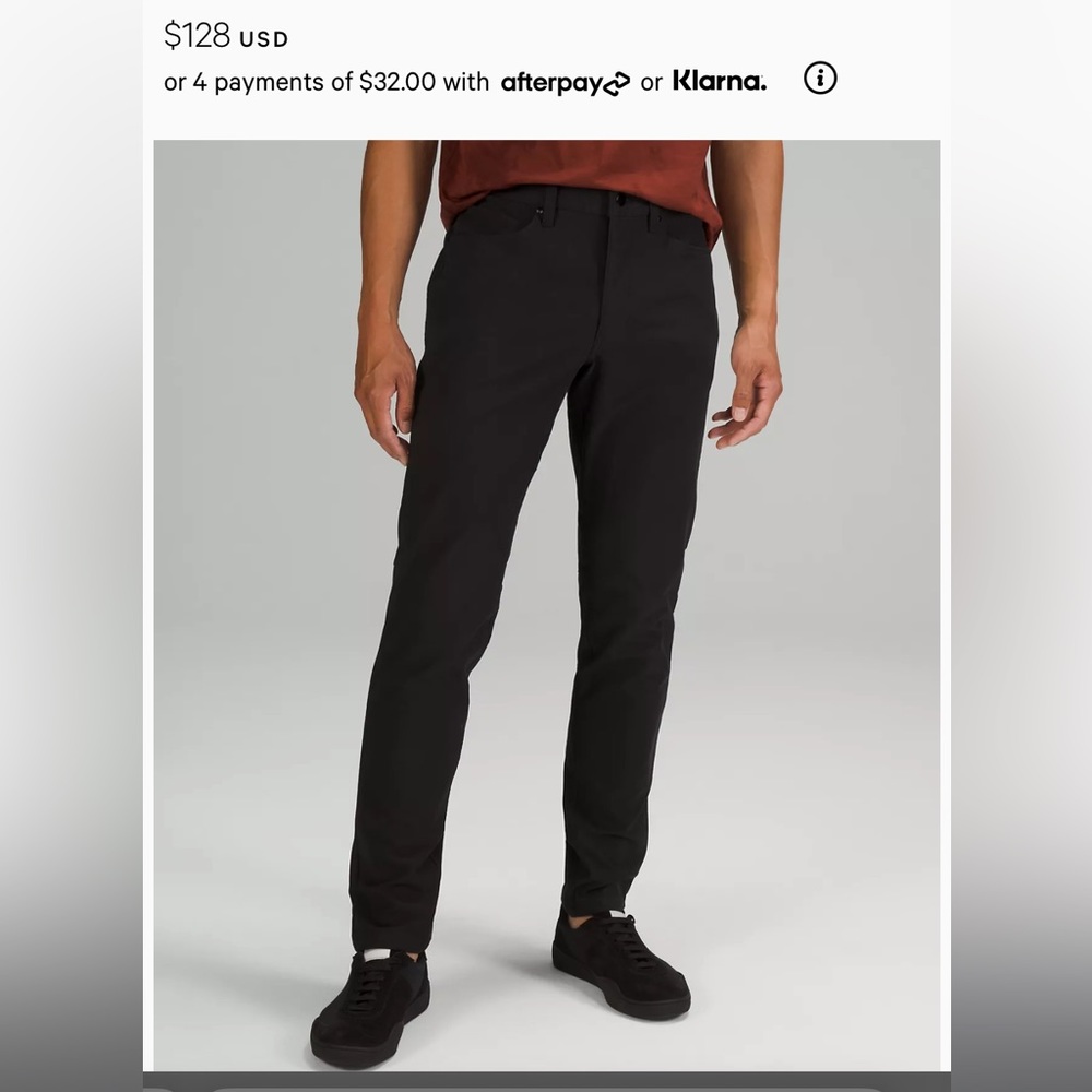 LuluLemon ABC Slim-Fit Pant 32" 
Utilitech